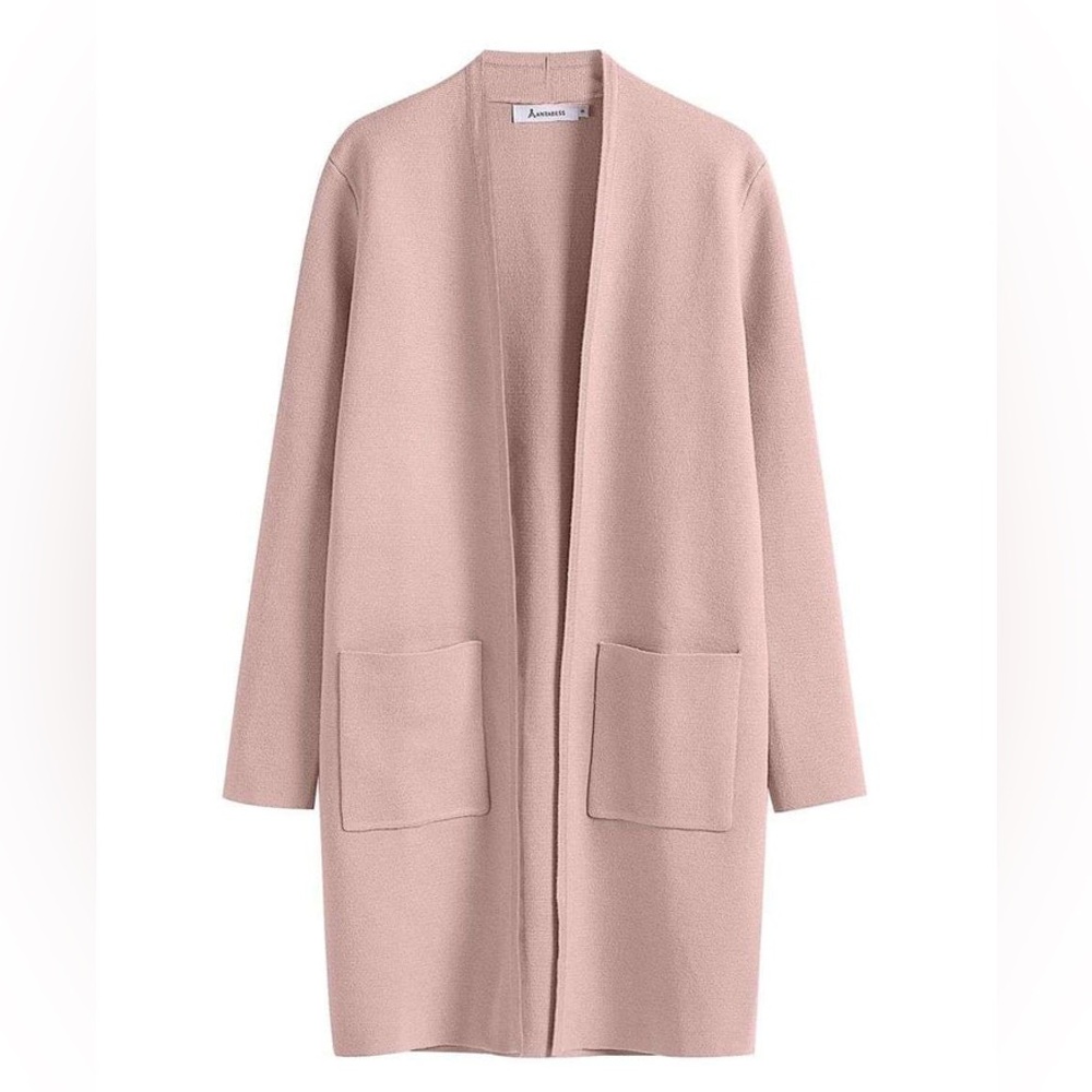 ANRABESS | Long Cardigan Sweater Small - Picture 3 of 16